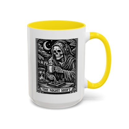 The Night Shift Ham Skull Coffee Mug — Gothic Accent 11/15oz
