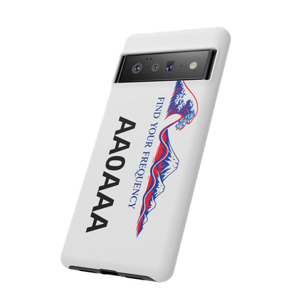 Phone Case — "Find Your Frequency" Graphic Protective Case (Custom Text Option)