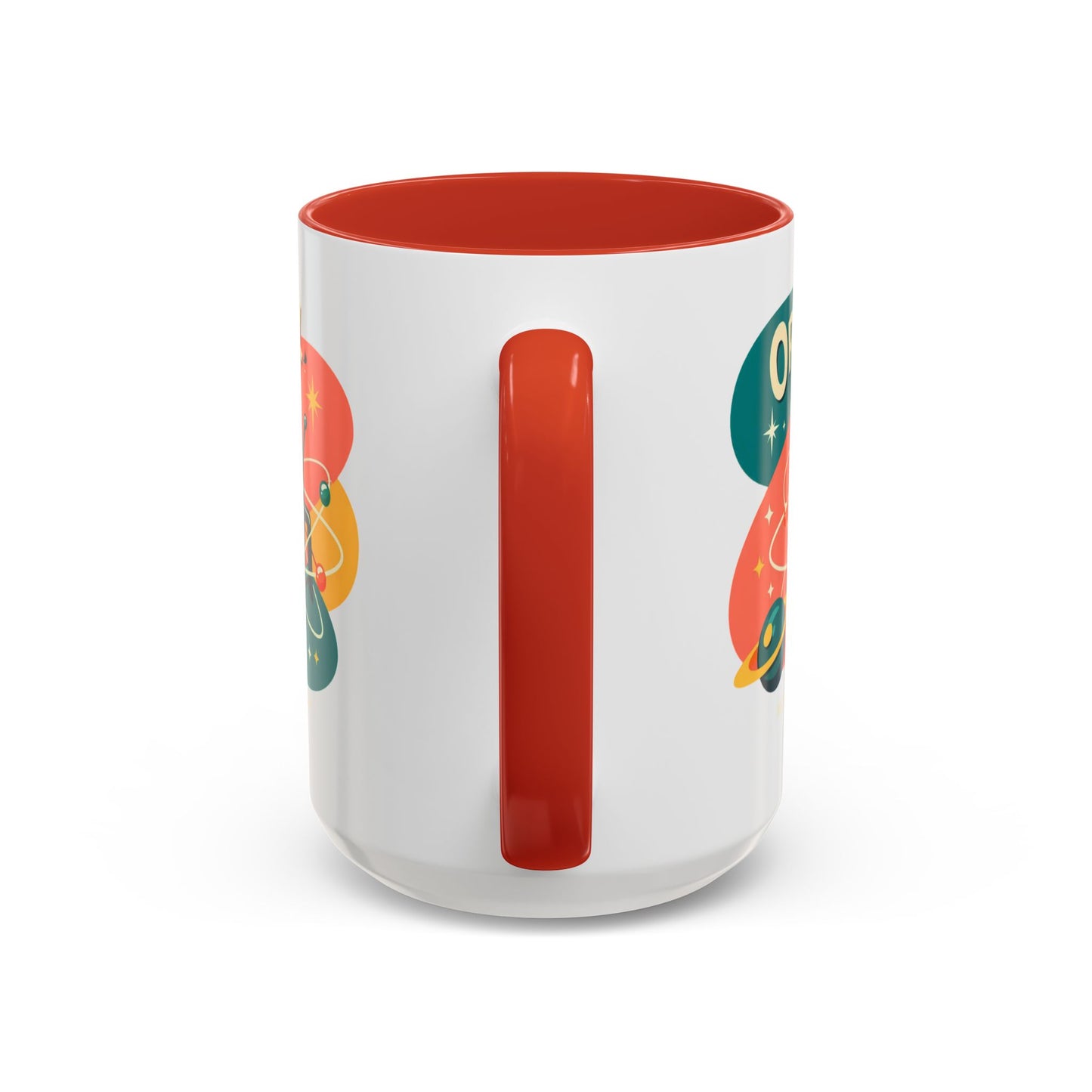 Orbital Brew Coffee Mug - Retro Space Coffee Pot Accent Mug (11/15oz)