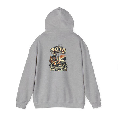 Respect the Fist Hoodie — SOTA Activator Mountain Adventure Pullover
