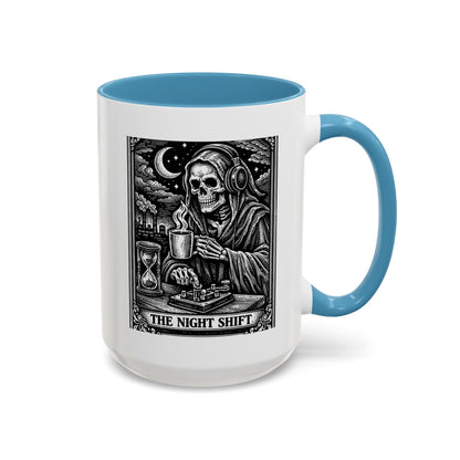 The Night Shift Ham Skull Coffee Mug — Gothic Accent 11/15oz