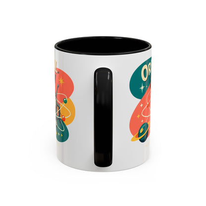 Orbital Brew Coffee Mug - Retro Space Coffee Pot Accent Mug (11/15oz)