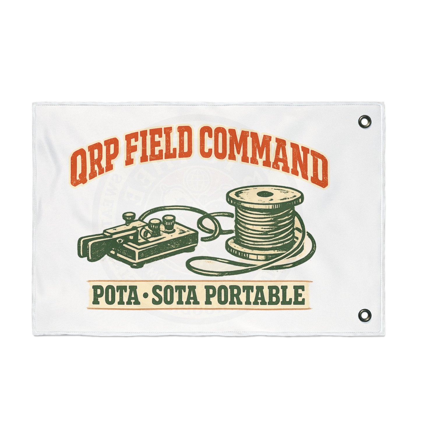 Your Design Double-Sided Flag – Ham Radio Banner