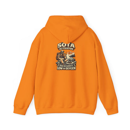 Respect the Fist Hoodie — SOTA Activator Mountain Adventure Pullover