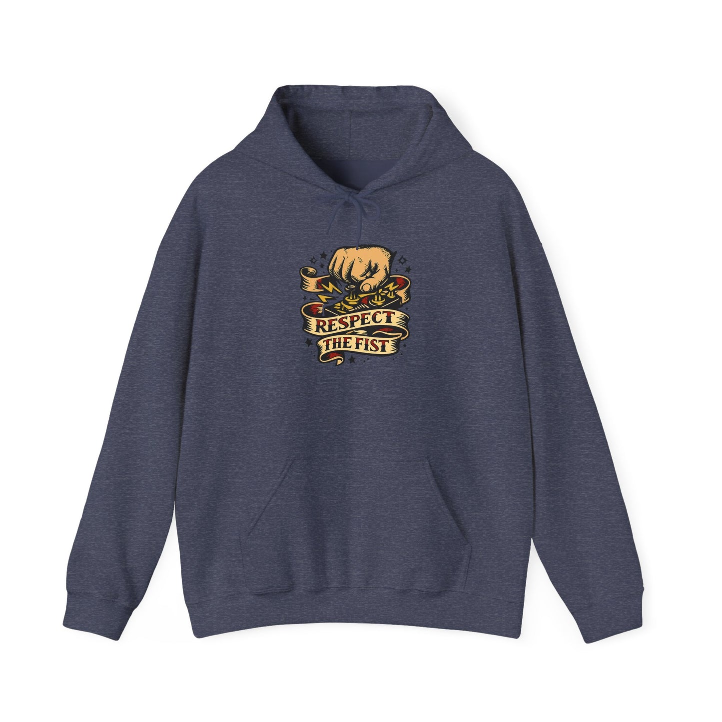 Respect the Fist Hoodie — SOTA Activator Mountain Adventure Pullover