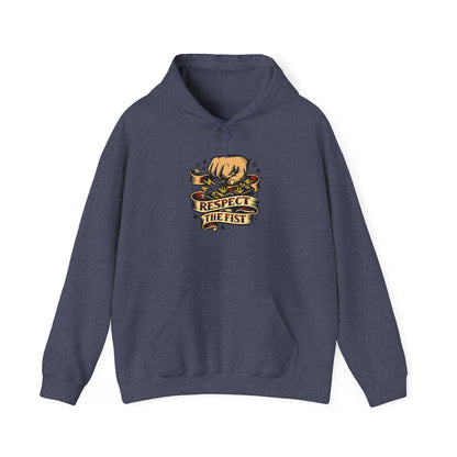 Respect the Fist Hoodie — SOTA Activator Mountain Adventure Pullover
