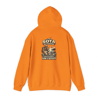 Respect the Fist Hoodie — SOTA Activator Mountain Adventure Pullover