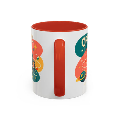 Orbital Brew Coffee Mug - Retro Space Coffee Pot Accent Mug (11/15oz)