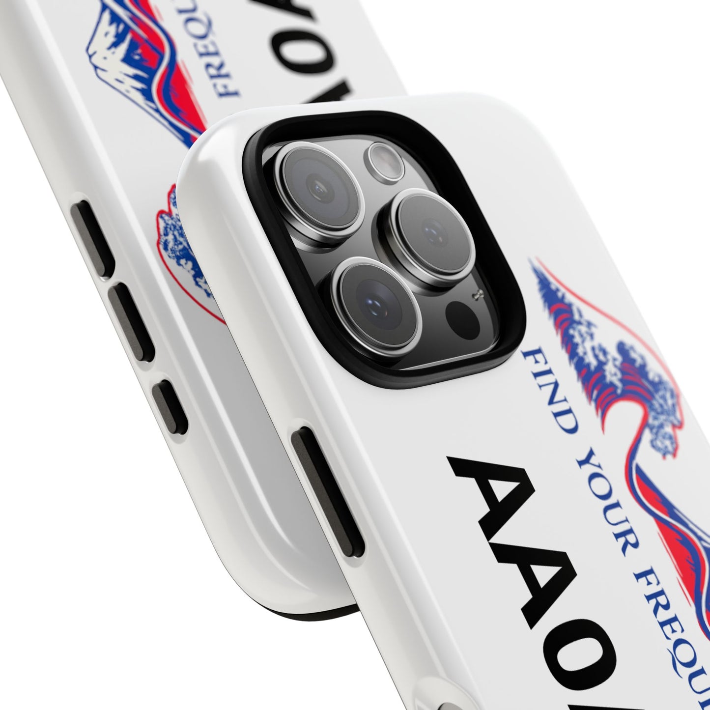 Phone Case — "Find Your Frequency" Graphic Protective Case (Custom Text Option)