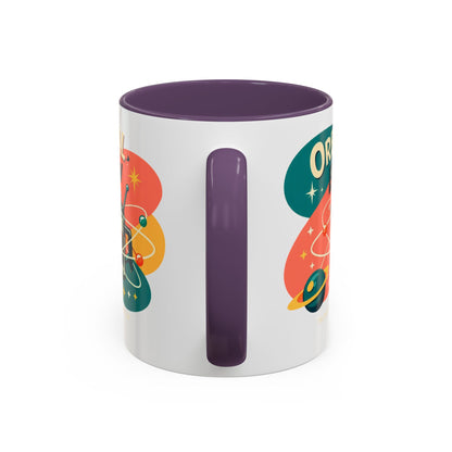 Orbital Brew Coffee Mug - Retro Space Coffee Pot Accent Mug (11/15oz)