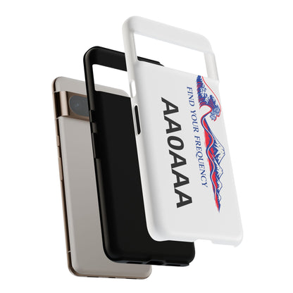 Phone Case — "Find Your Frequency" Graphic Protective Case (Custom Text Option)