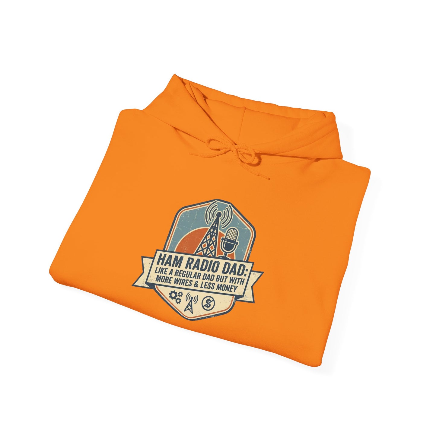 Ham Radio Dad Hoodie — “Ask Me About Amateur Radio” Vintage Amateur Radio Sweatshirt