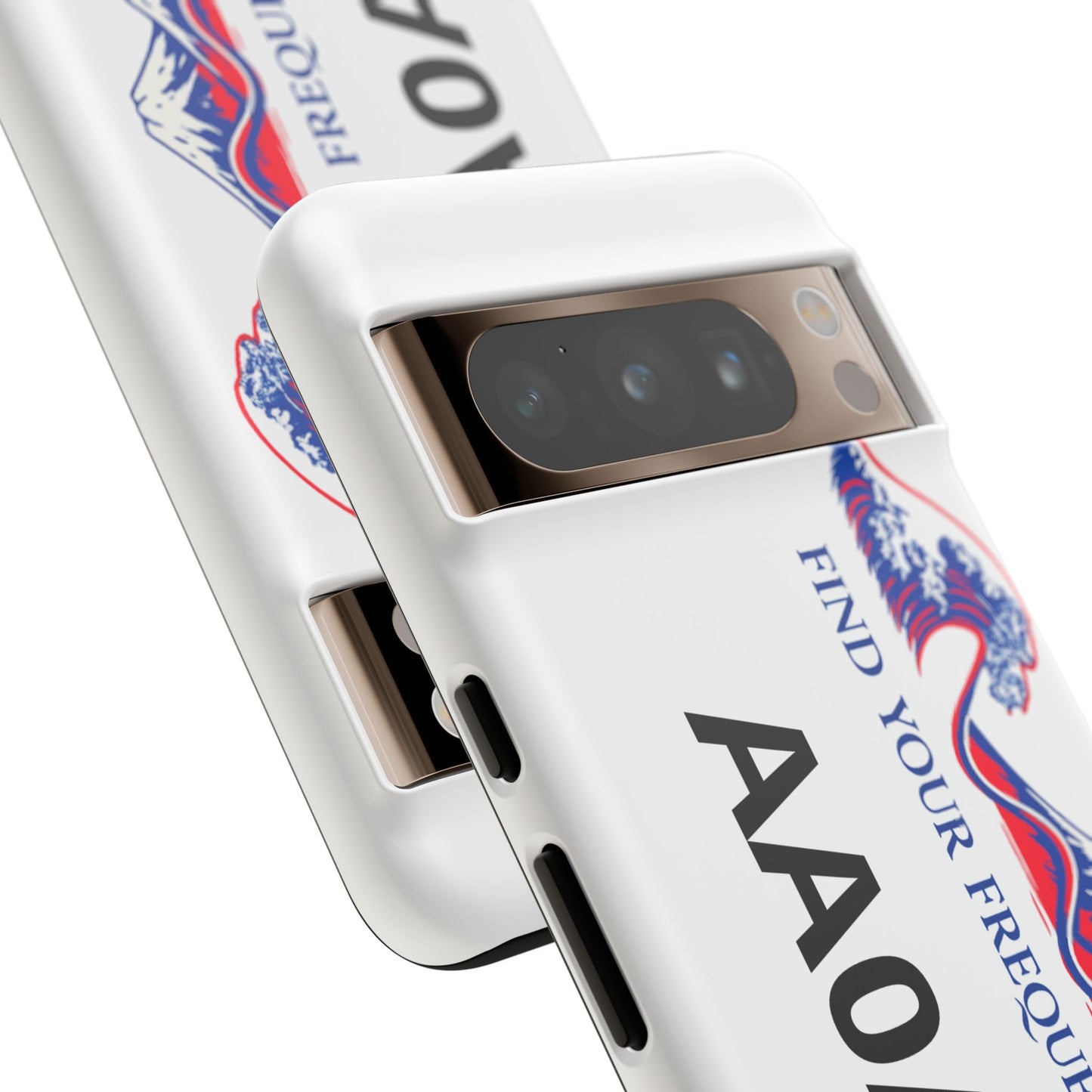 Phone Case — "Find Your Frequency" Graphic Protective Case (Custom Text Option)