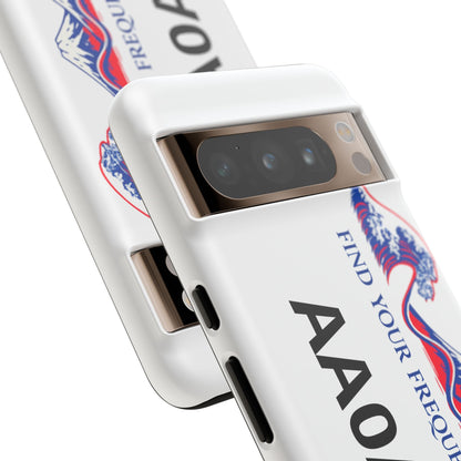 Phone Case — "Find Your Frequency" Graphic Protective Case (Custom Text Option)