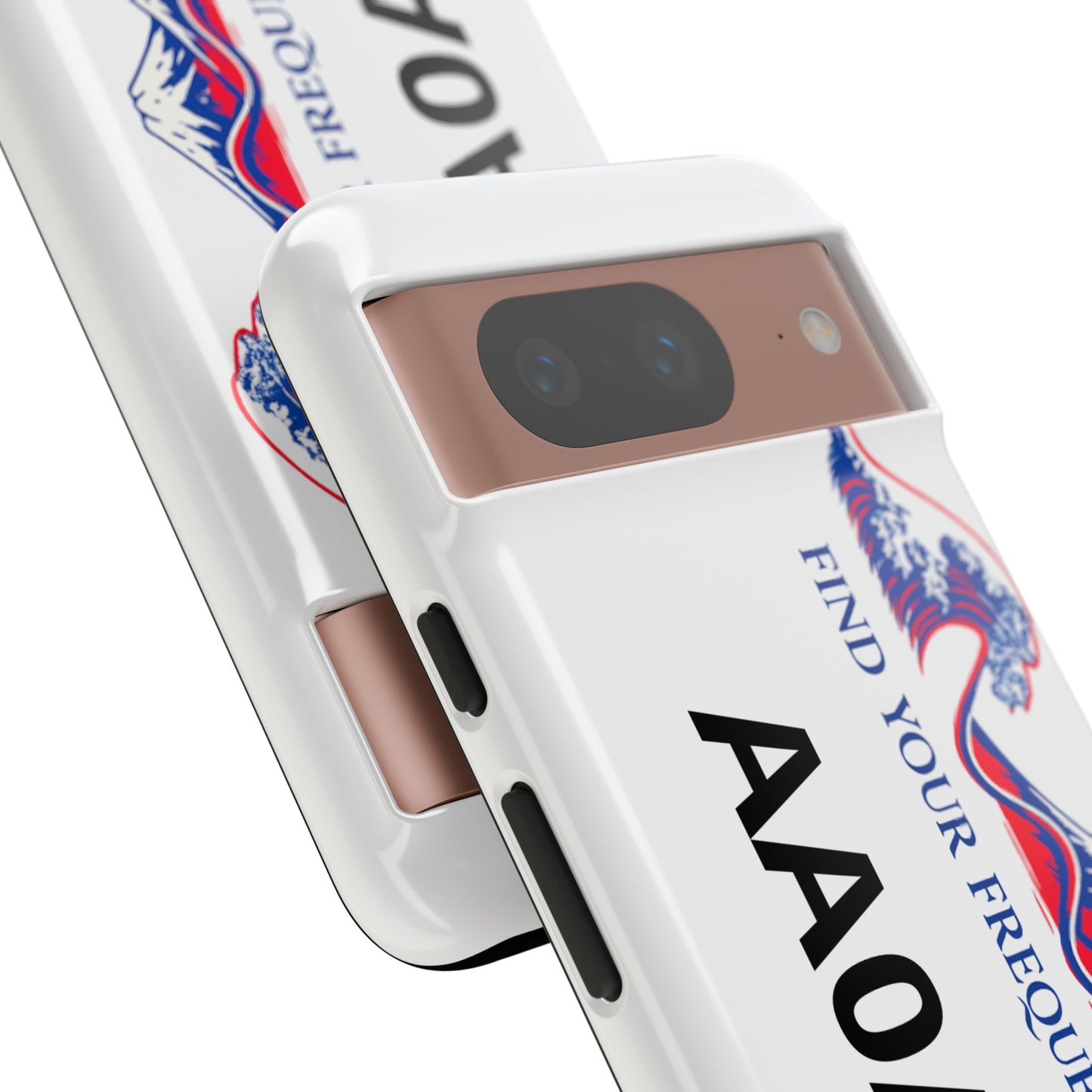 Phone Case — "Find Your Frequency" Graphic Protective Case (Custom Text Option)