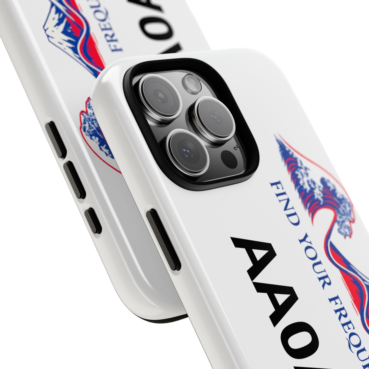 Phone Case — "Find Your Frequency" Graphic Protective Case (Custom Text Option)