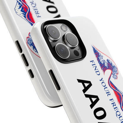 Phone Case — "Find Your Frequency" Graphic Protective Case (Custom Text Option)