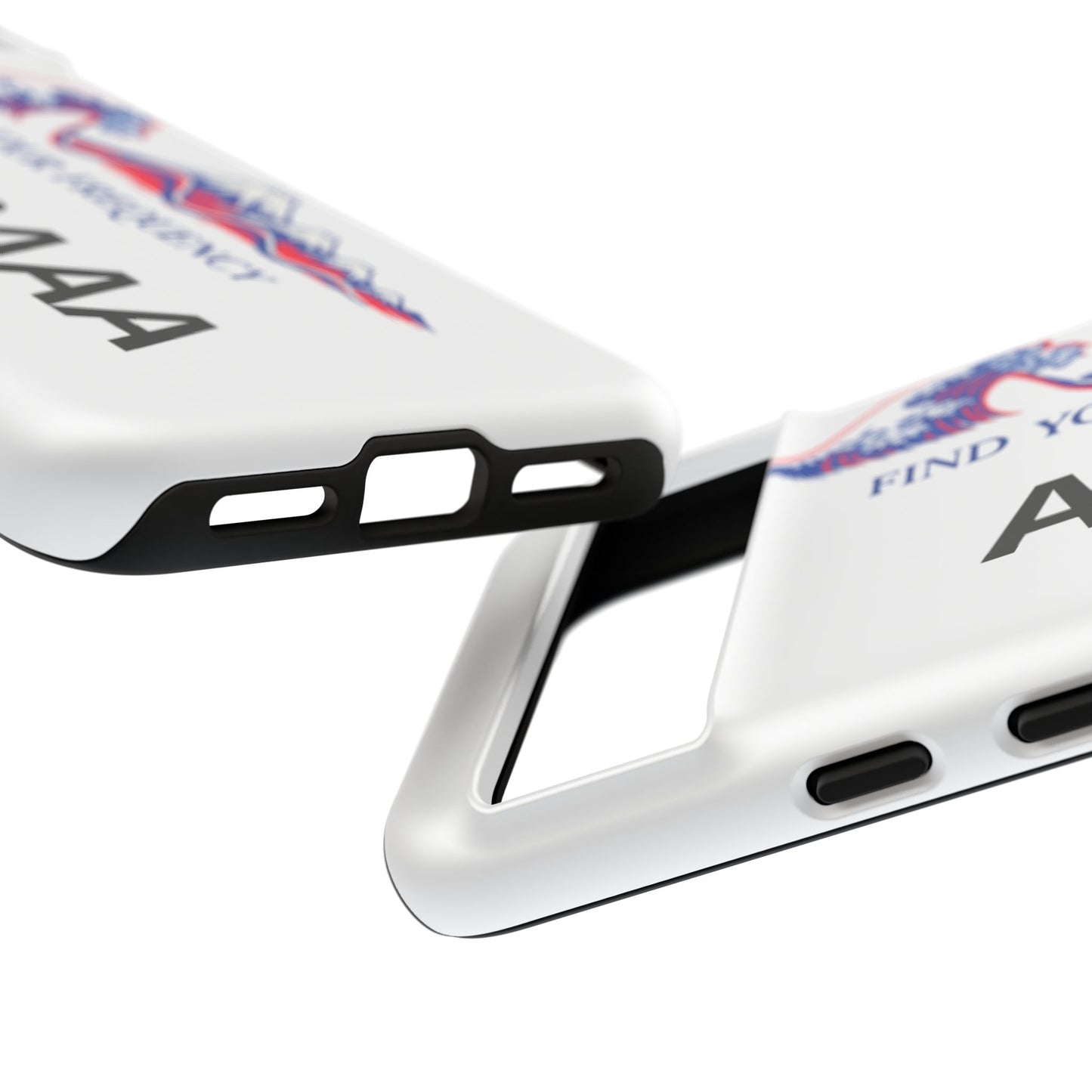 Phone Case — "Find Your Frequency" Graphic Protective Case (Custom Text Option)