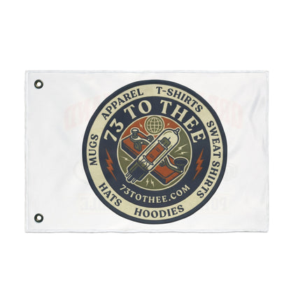 Your Design Double-Sided Flag – Ham Radio Banner