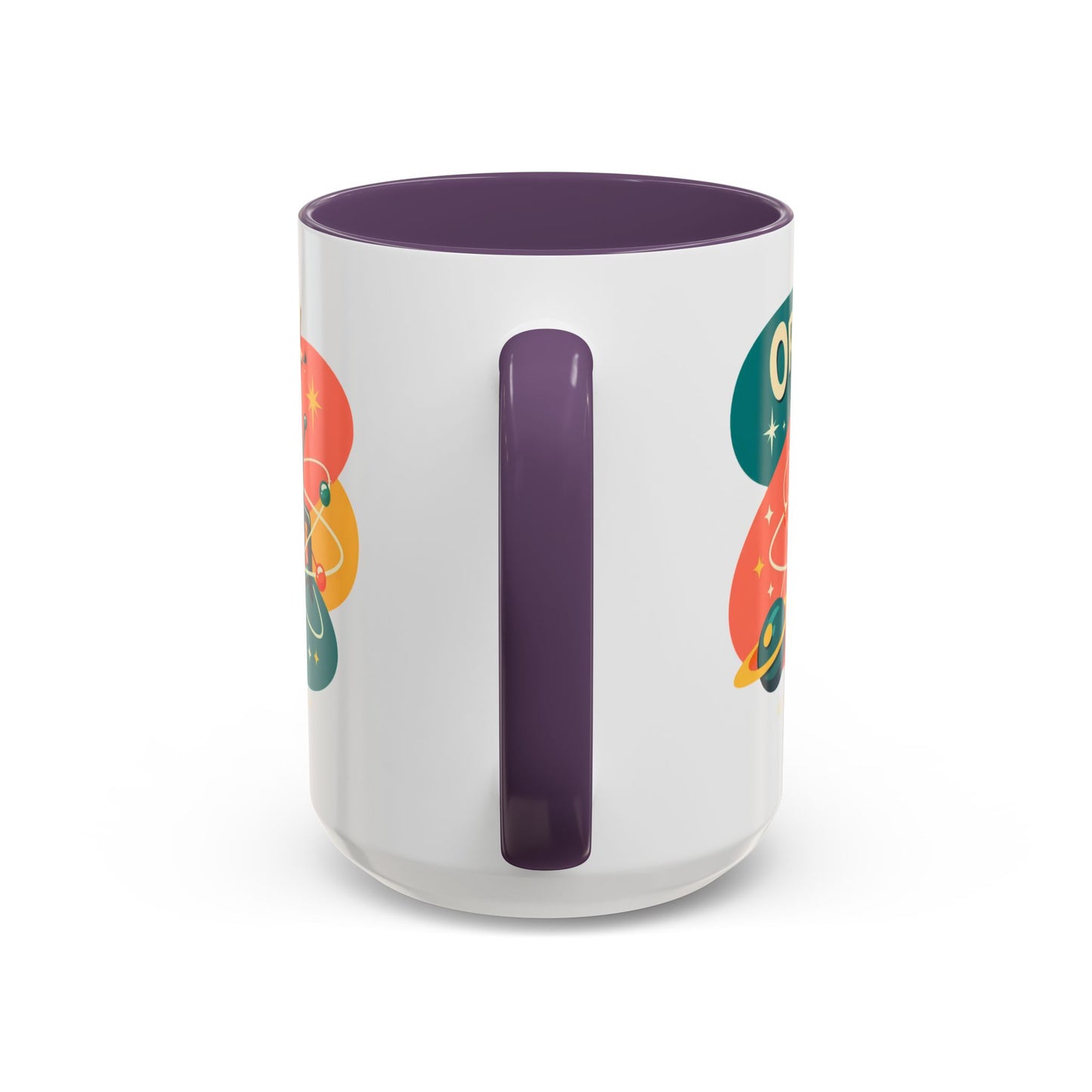 Orbital Brew Coffee Mug - Retro Space Coffee Pot Accent Mug (11/15oz)