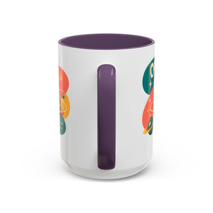 Orbital Brew Coffee Mug - Retro Space Coffee Pot Accent Mug (11/15oz)