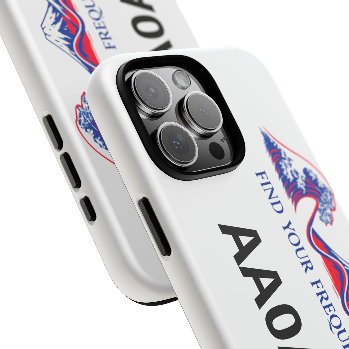 Phone Case — "Find Your Frequency" Graphic Protective Case (Custom Text Option)