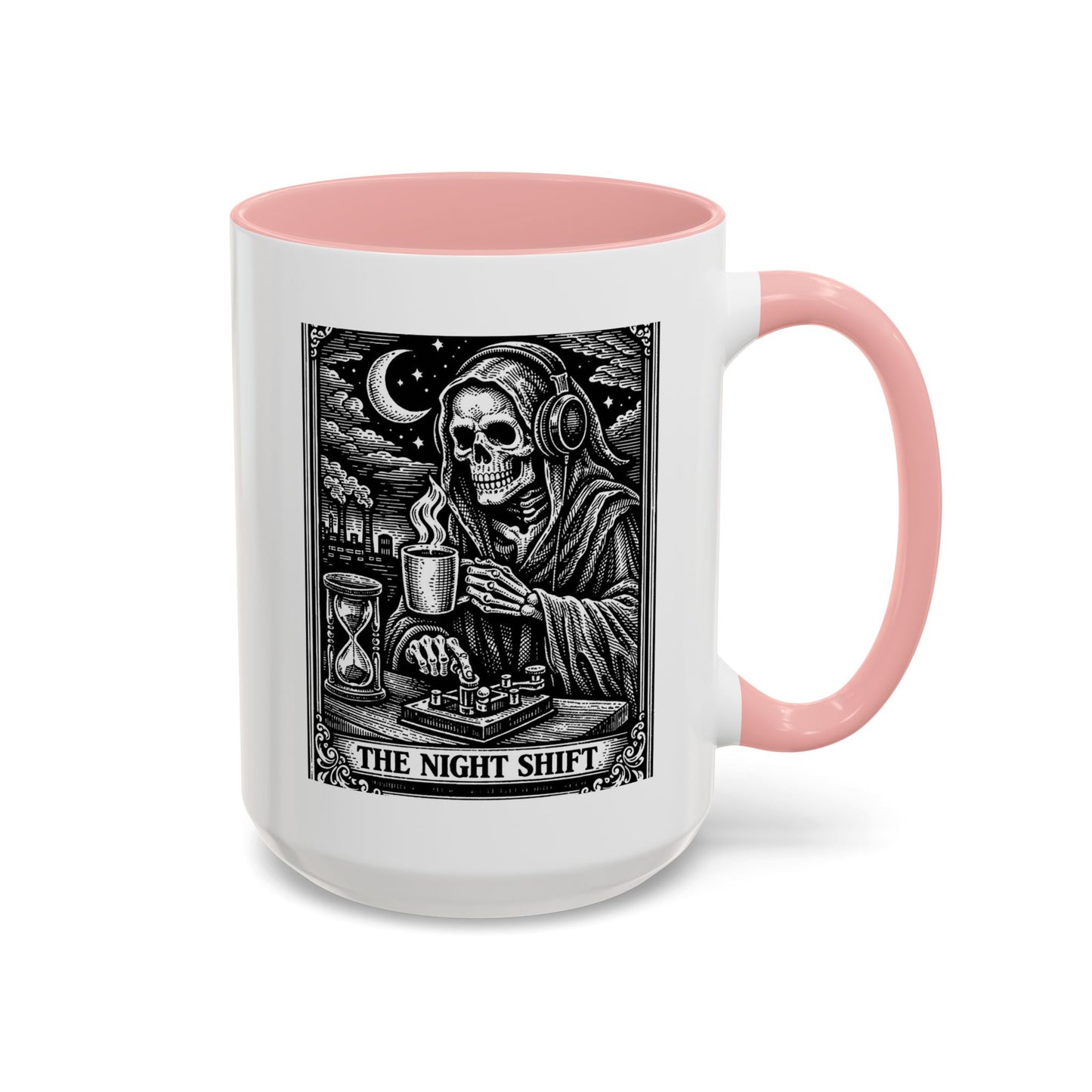 The Night Shift Ham Skull Coffee Mug — Gothic Accent 11/15oz