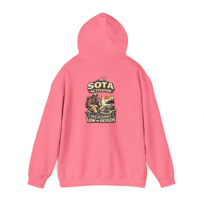 Respect the Fist Hoodie — SOTA Activator Mountain Adventure Pullover