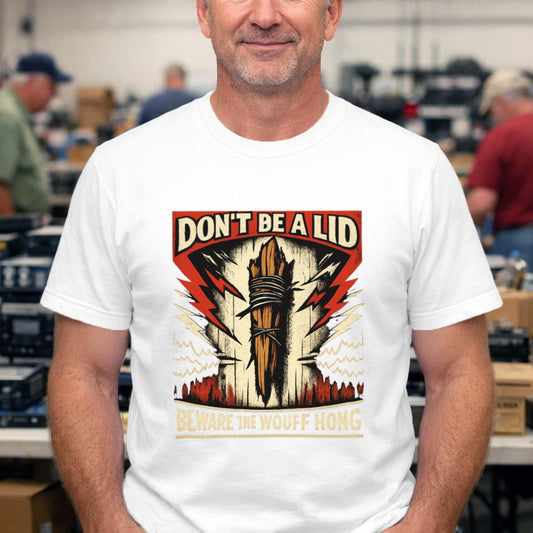 Don't Be a Lid T‑Shirt — Retro Surf Graphic Tee