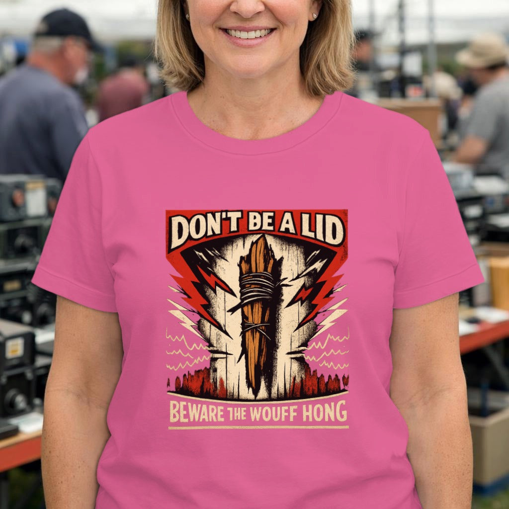 Don't Be a Lid T‑Shirt — Retro Surf Graphic Tee