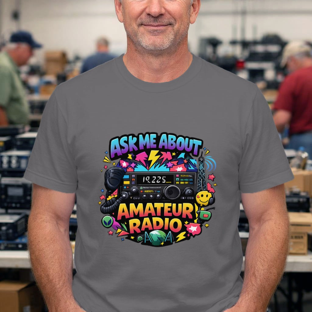 Ask Me About Amateur Radio T-Shirt