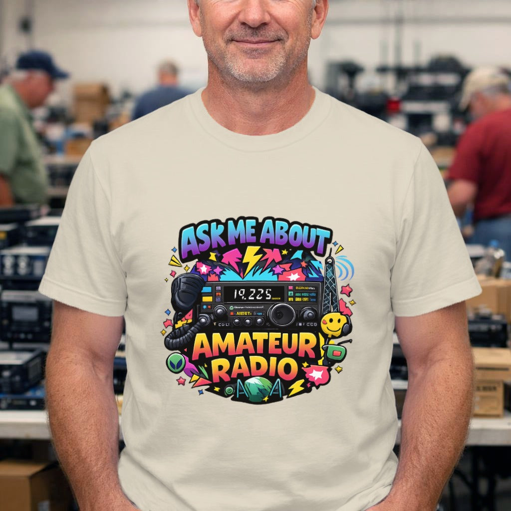 Ask Me About Amateur Radio T-Shirt