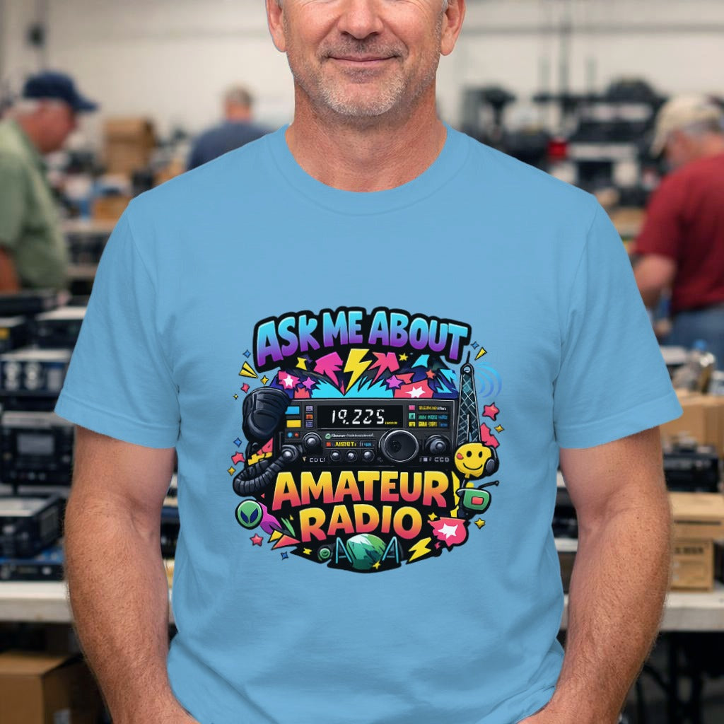 Ask Me About Amateur Radio T-Shirt