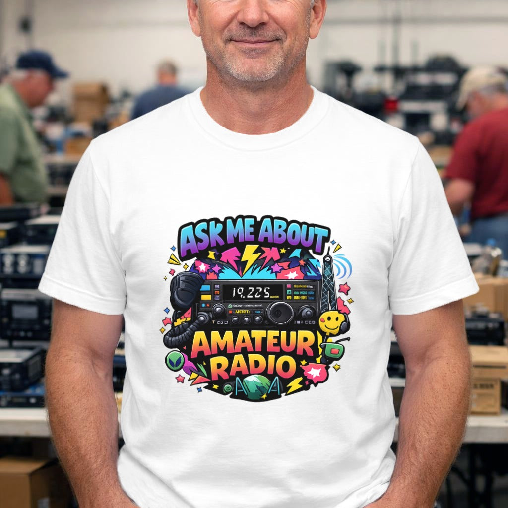Ask Me About Amateur Radio T-Shirt