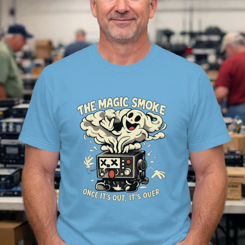"The Magic Smoke" Retro Ham Tee