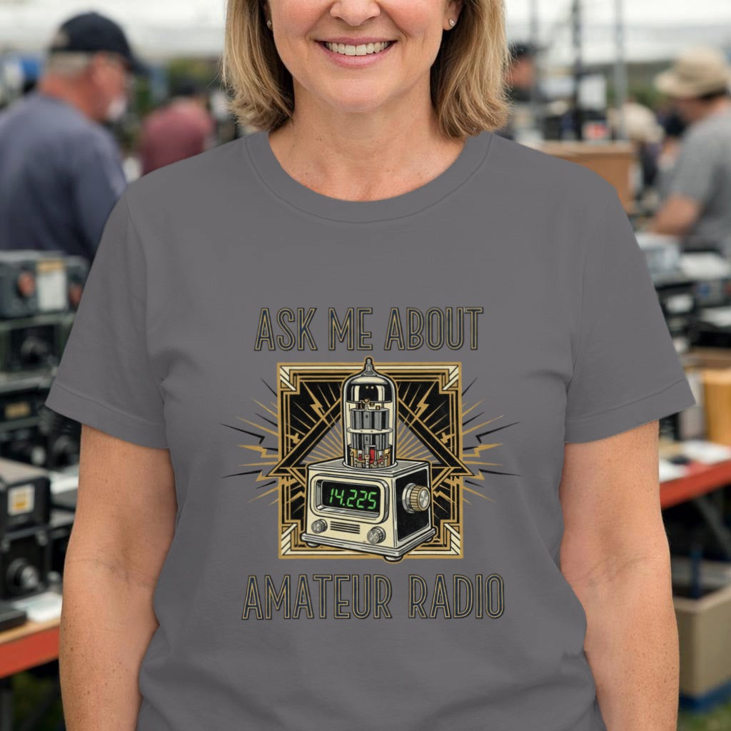 Ask Me About Amateur Radio T-Shirt