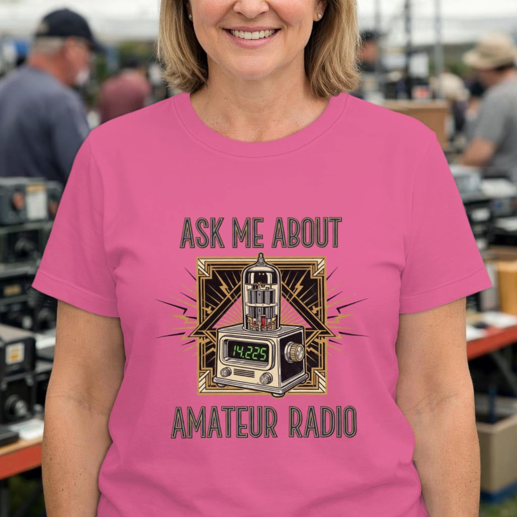Ask Me About Amateur Radio T-Shirt