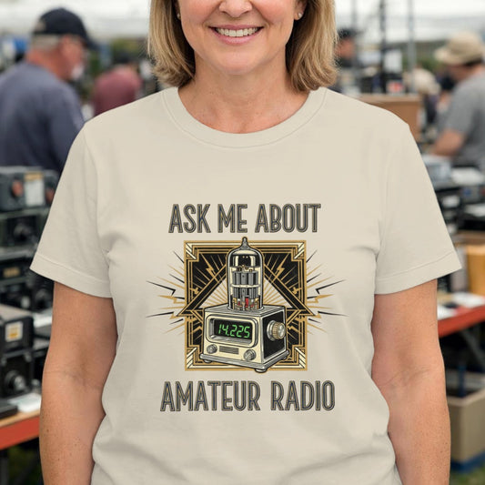 Ask Me About Amateur Radio T-Shirt