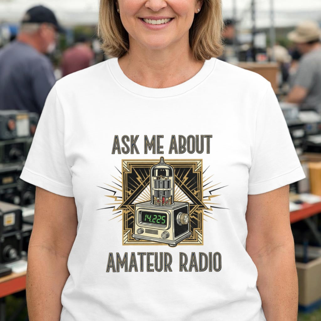Ask Me About Amateur Radio T-Shirt