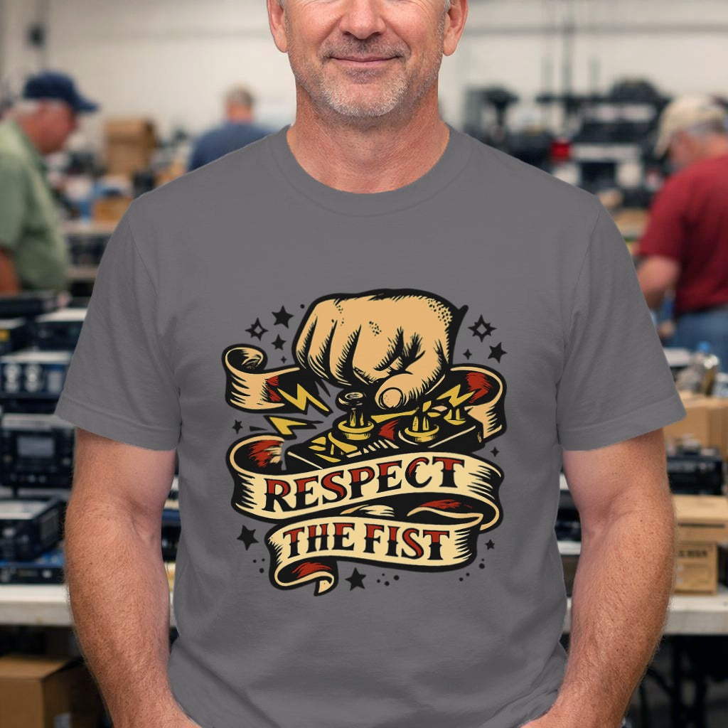 Respect The Fist T-Shirt — Vintage Fist Graphic Tee