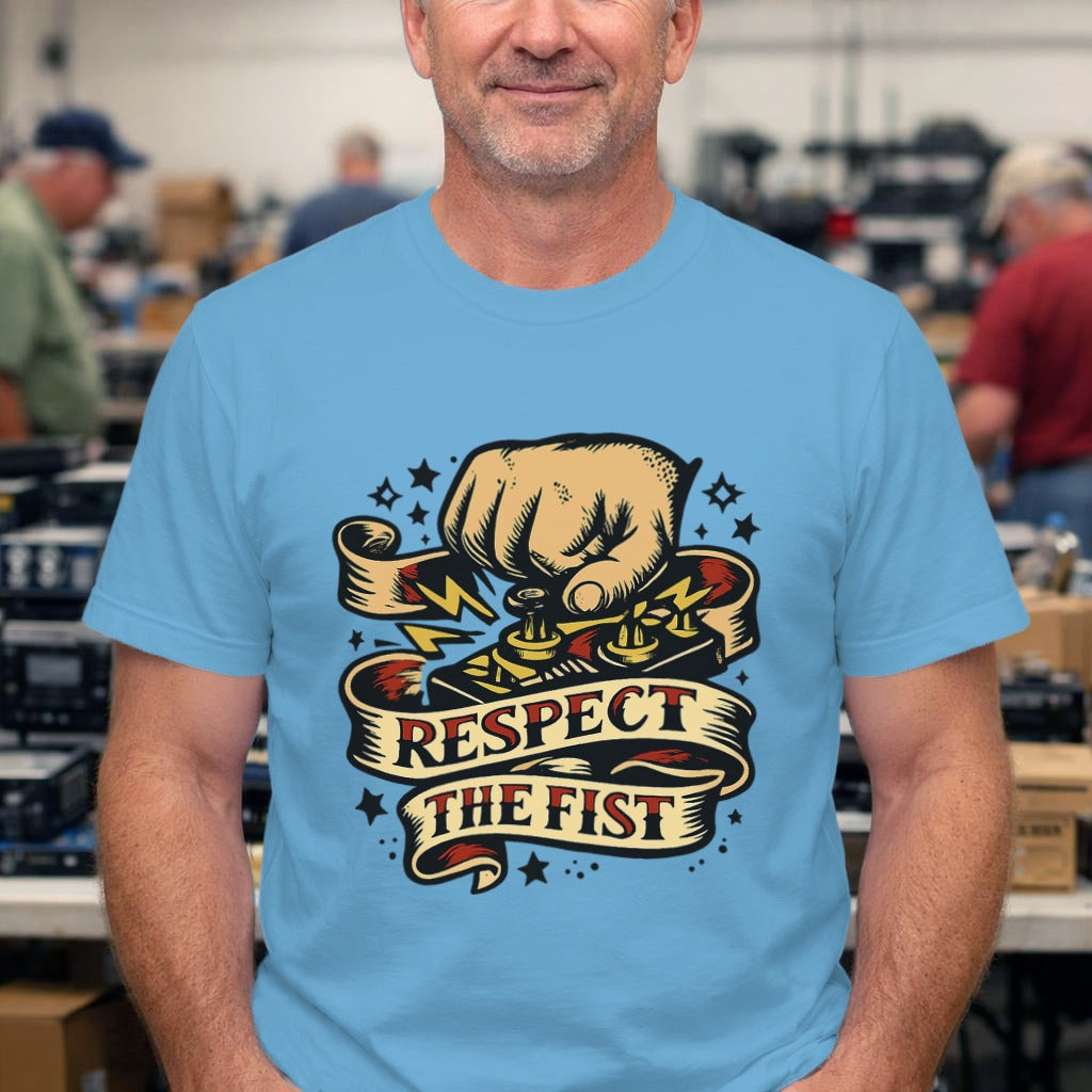 Respect The Fist T-Shirt — Vintage Fist Graphic Tee