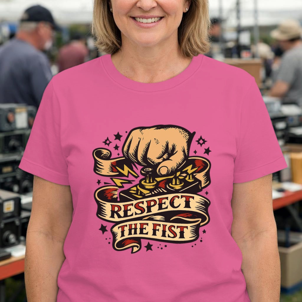 Respect The Fist T-Shirt — Vintage Fist Graphic Tee