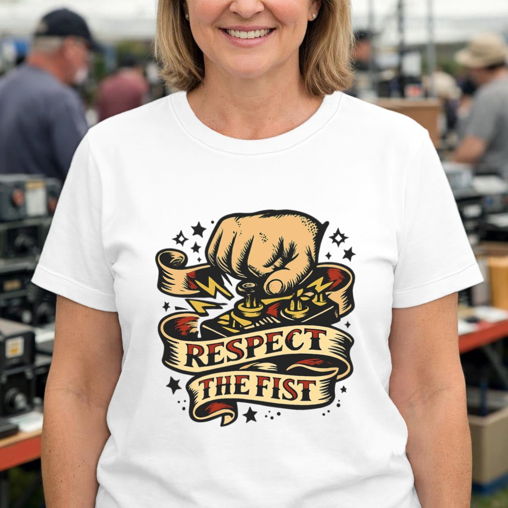 Respect The Fist T-Shirt — Vintage Fist Graphic Tee