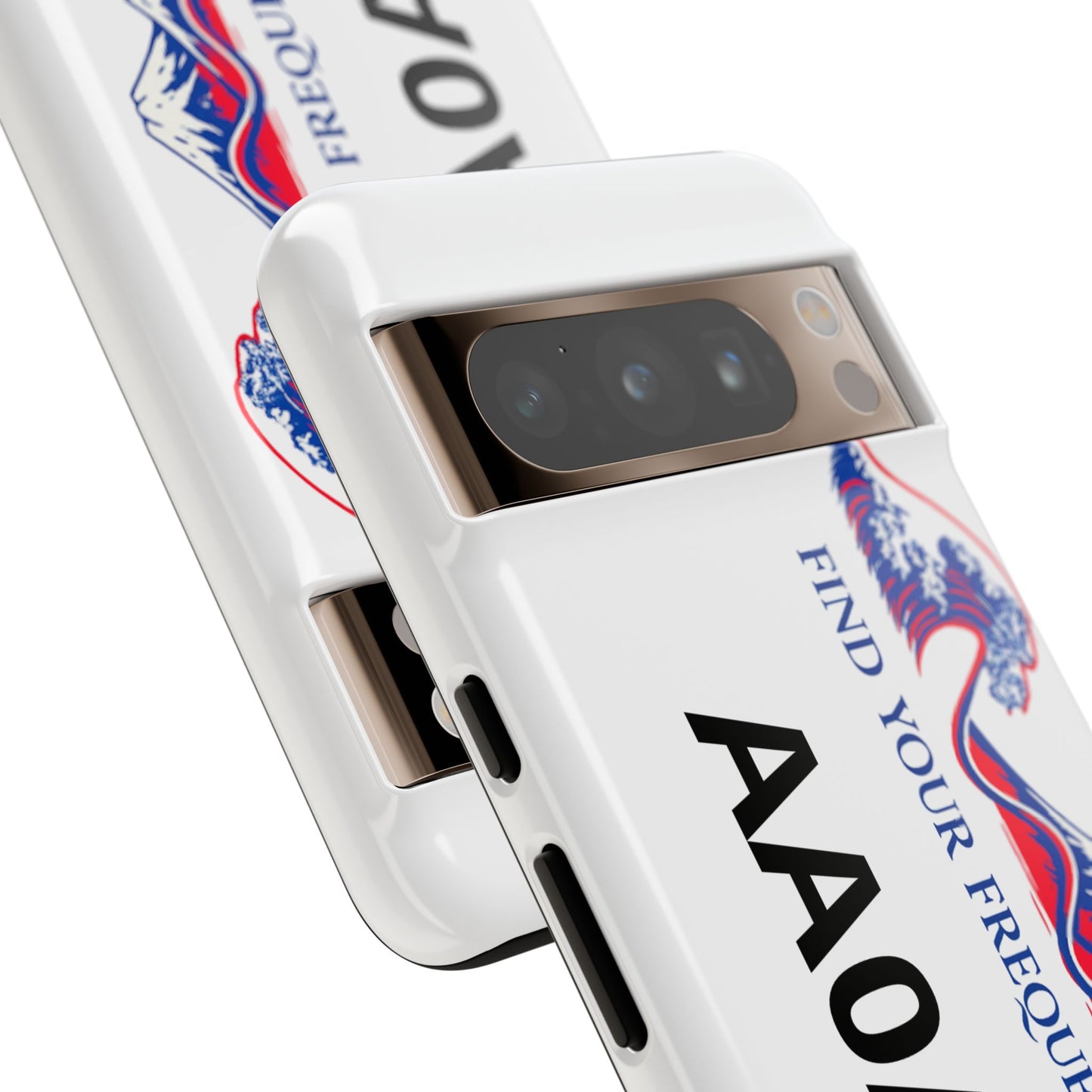 Phone Case — "Find Your Frequency" Graphic Protective Case (Custom Text Option)