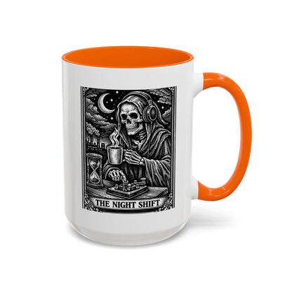 The Night Shift Ham Skull Coffee Mug — Gothic Accent 11/15oz