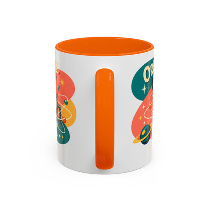 Orbital Brew Coffee Mug - Retro Space Coffee Pot Accent Mug (11/15oz)