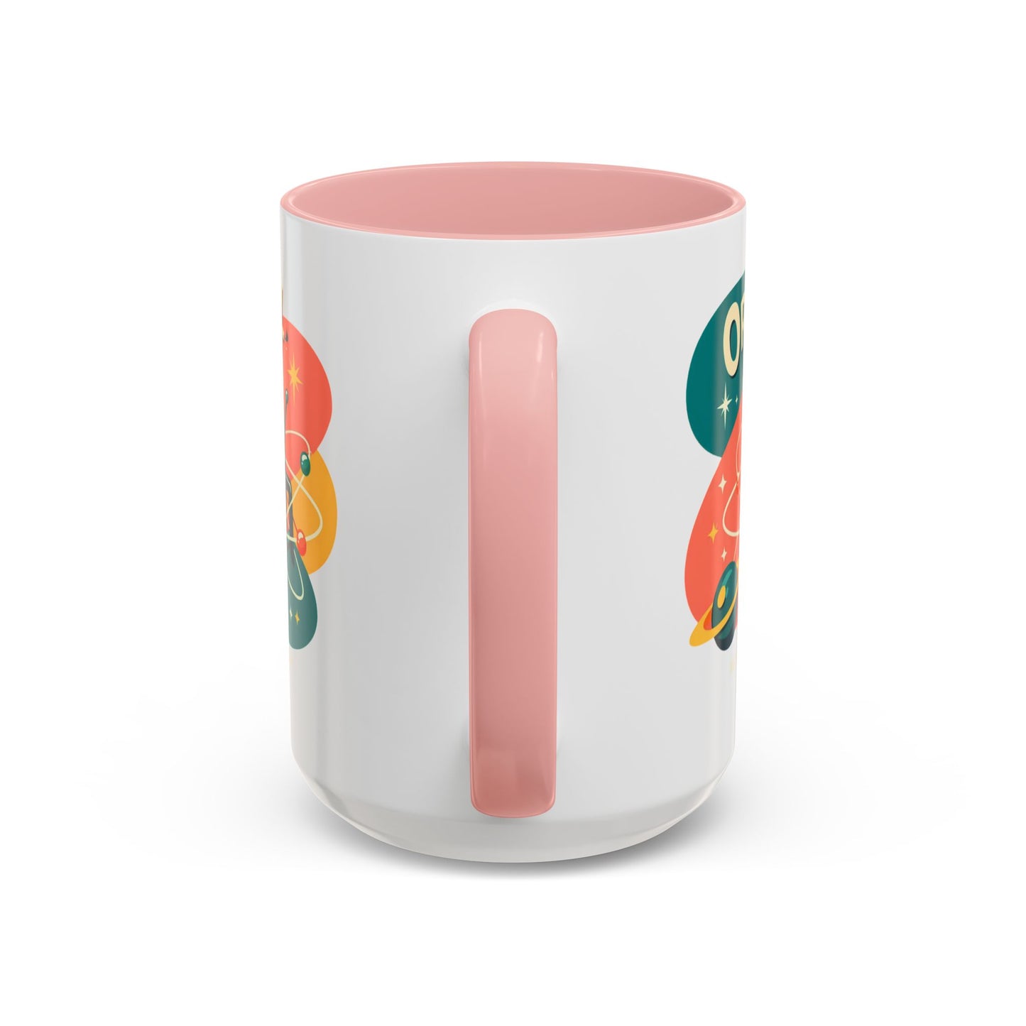 Orbital Brew Coffee Mug - Retro Space Coffee Pot Accent Mug (11/15oz)