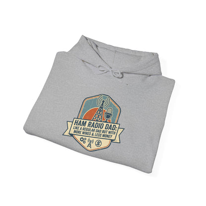 Ham Radio Dad Hoodie — “Ask Me About Amateur Radio” Vintage Amateur Radio Sweatshirt