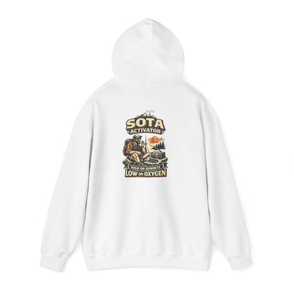 Respect the Fist Hoodie — SOTA Activator Mountain Adventure Pullover