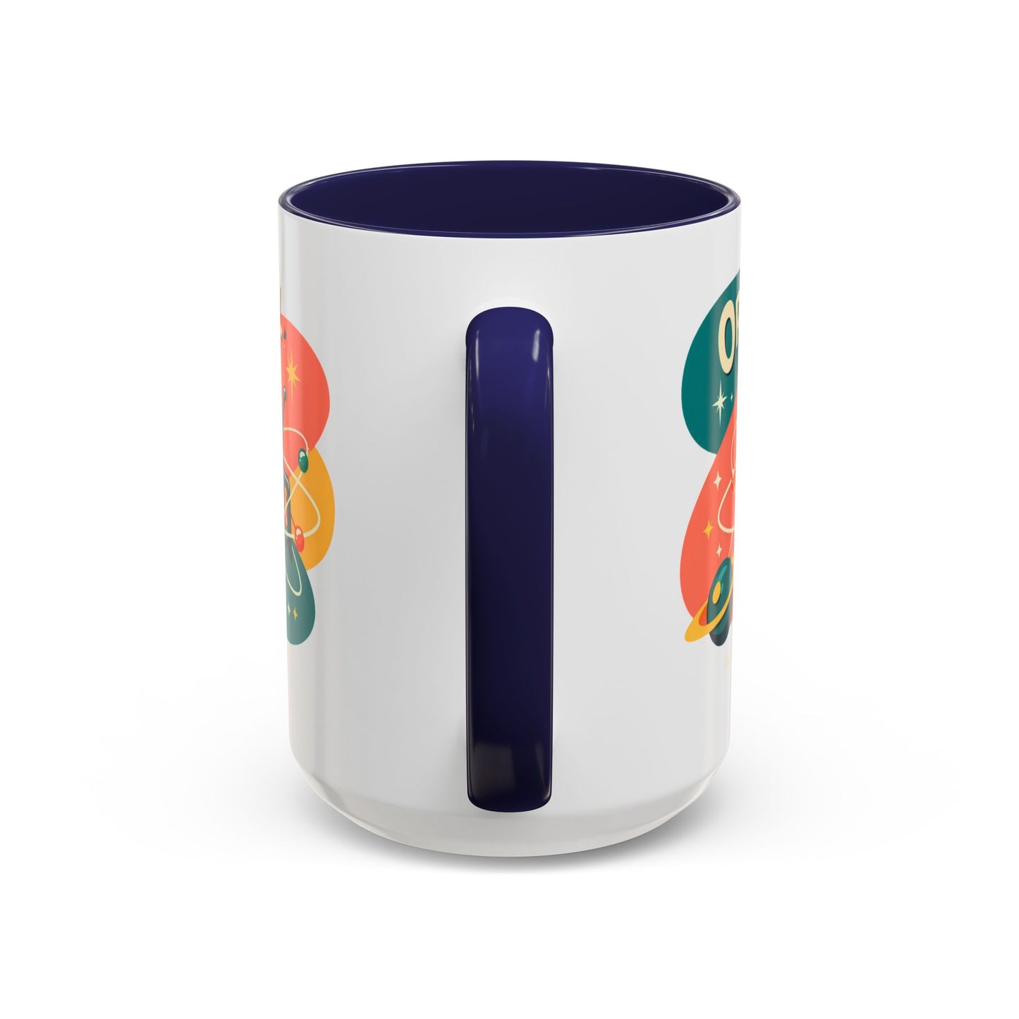 Orbital Brew Coffee Mug - Retro Space Coffee Pot Accent Mug (11/15oz)